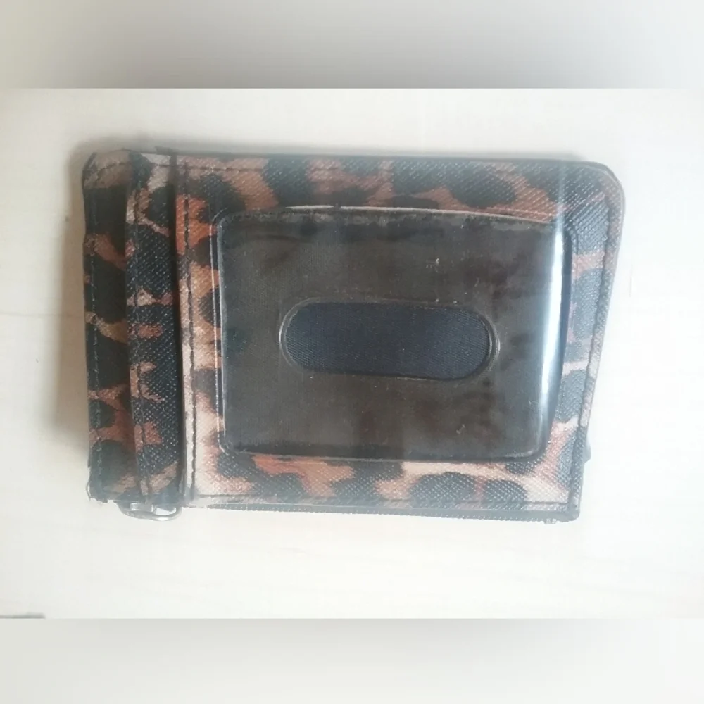 Coach Animal Print Card Holder - Picture 2 of 3